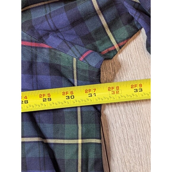 Ralph Lauren Long Sleeve Button Down Shirt Men 3XB Multi Color Plaid Print Pony - Picture 10 of 12